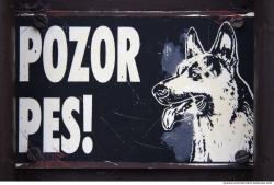 Photo Textures of Signs